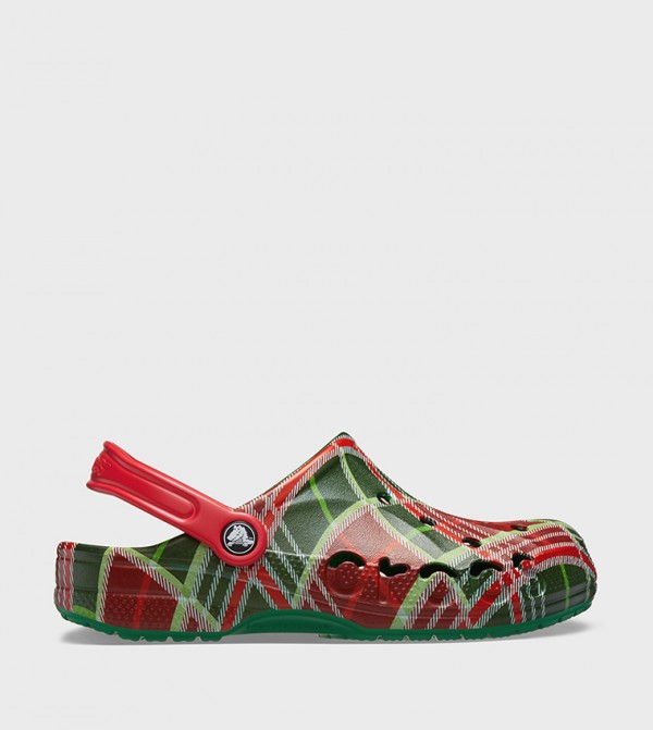 Baya Holiday Plaid Clog