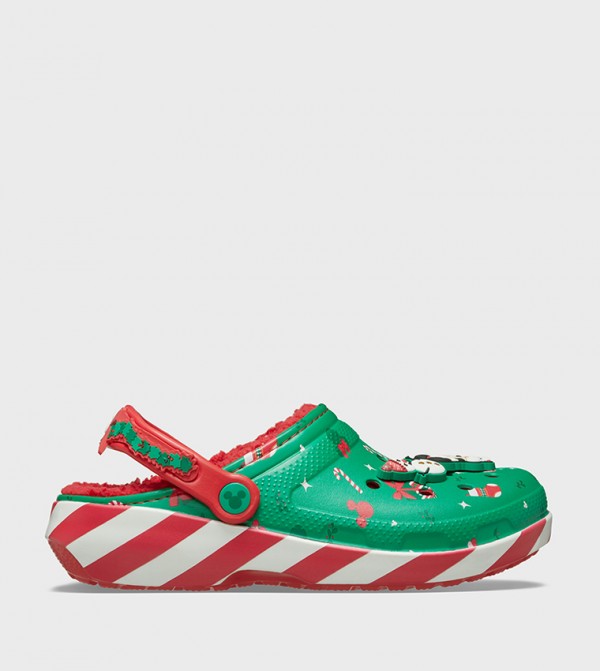 Mickey Xmas Lined Classic Clog