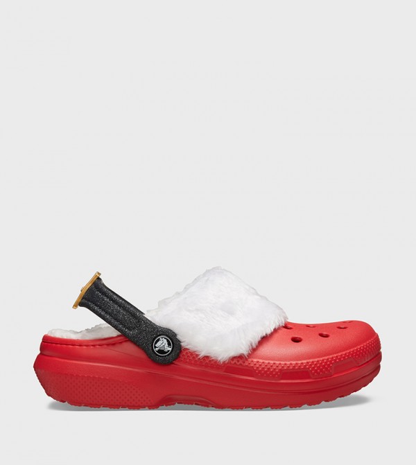 Classic Lined Santa Clog 
