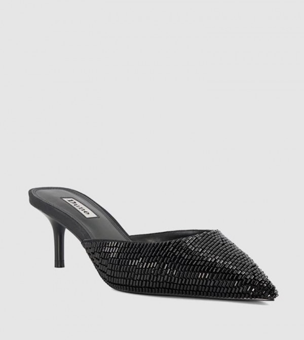 CALISE Embellished Pointed Toe Mules