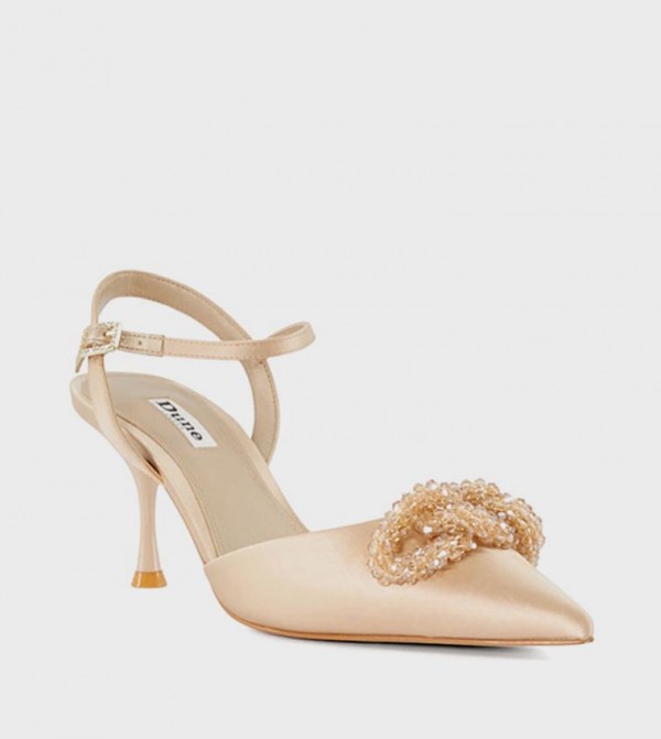 CASSILA Embellished Slingback Pumps
