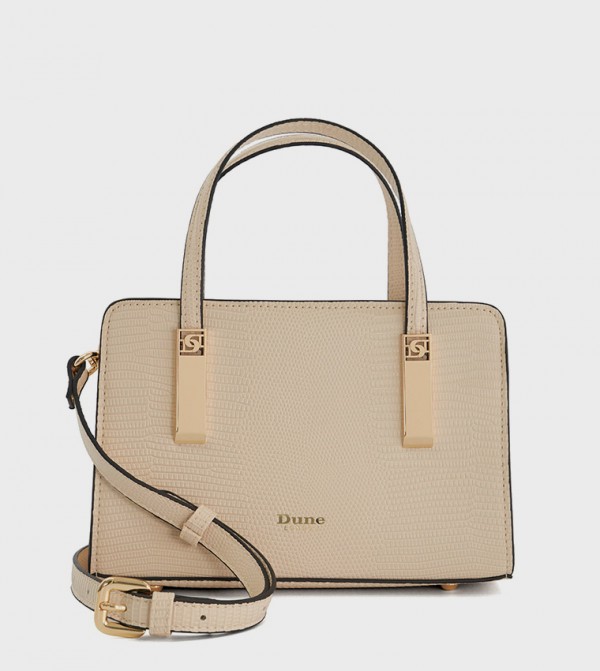 DINKIEDENBEIGH Textured Logo Detail Bag