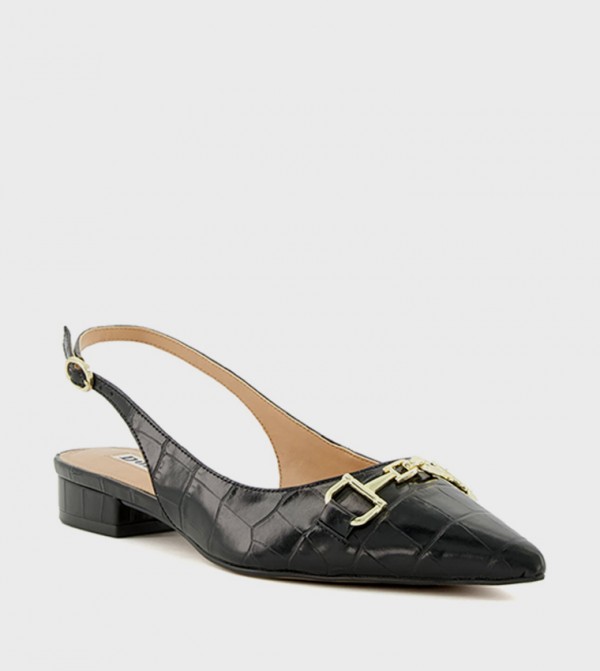 HOPEFUL Metal Accent Sling Back Sandals