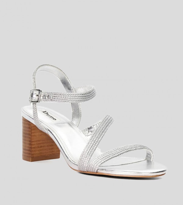 JELENA Open Toe Block Heel Sandals