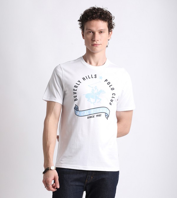 Logo Printed Short Sleeves T-Shirt