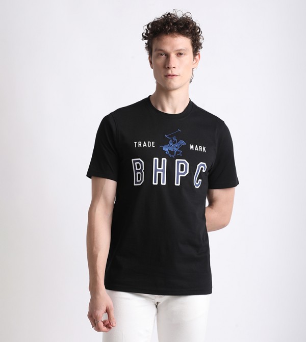 Logo Embroidered Short Sleeves T-Shirt