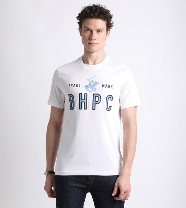 Logo Embroidered Short Sleeves T-Shirt