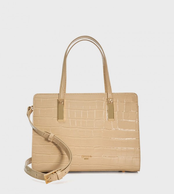 MIDIDENBEIGH Textured Tote Bag