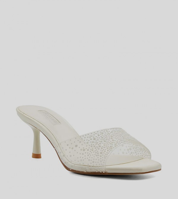 MOONLIT Embellished Heeled Sandals