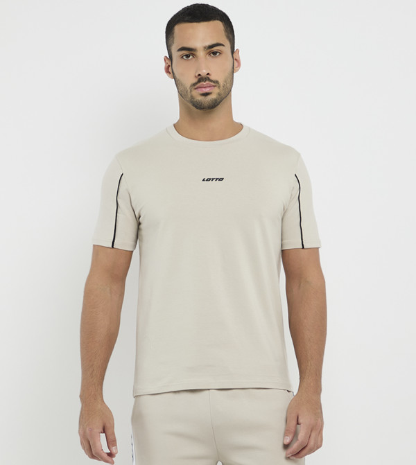 Logo Printed Regular Fit T-Shirt