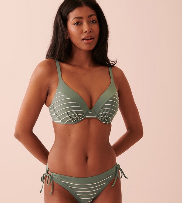 Control Scoop Bikini Top