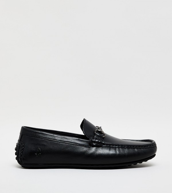 Metal Detail Ruched Loafers