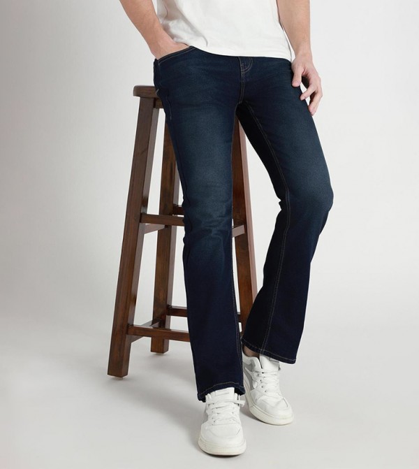 Light Wash Bootcut Jeans