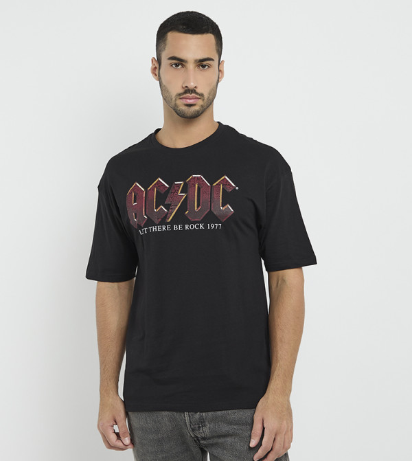 Printed Crew Neck T-Shirt