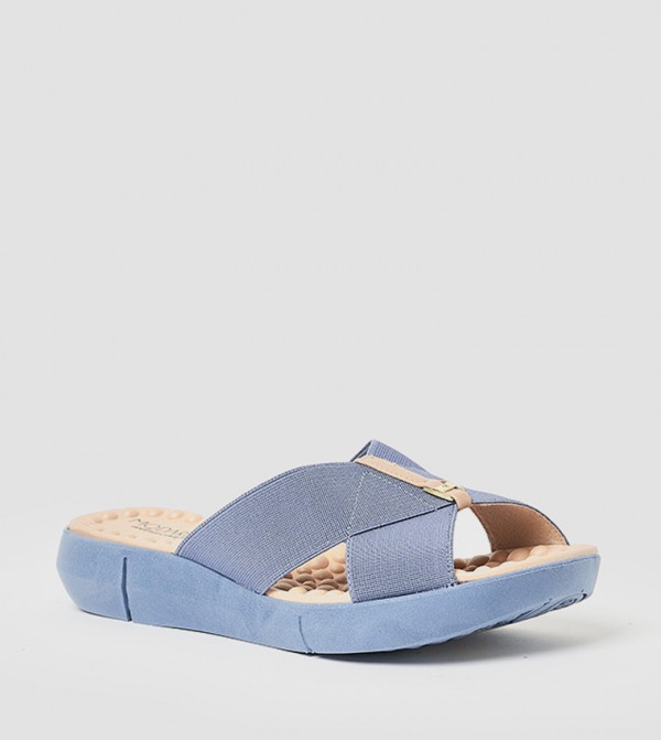 REED Criss-Cross Strap Flat Sandals