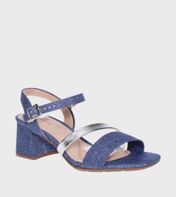 FABLE Ankle Strap Heeled Sandals