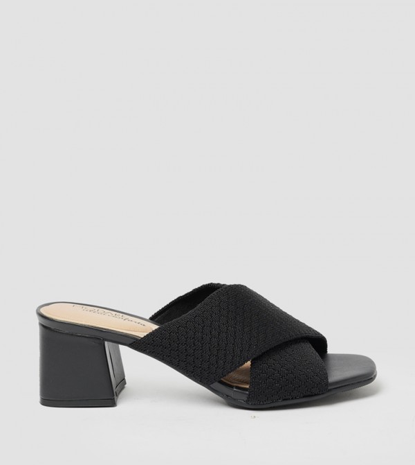 RAIN Block Heel Sandals