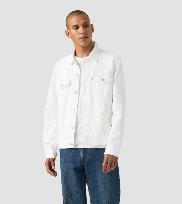 جاكيت جينز بشعار