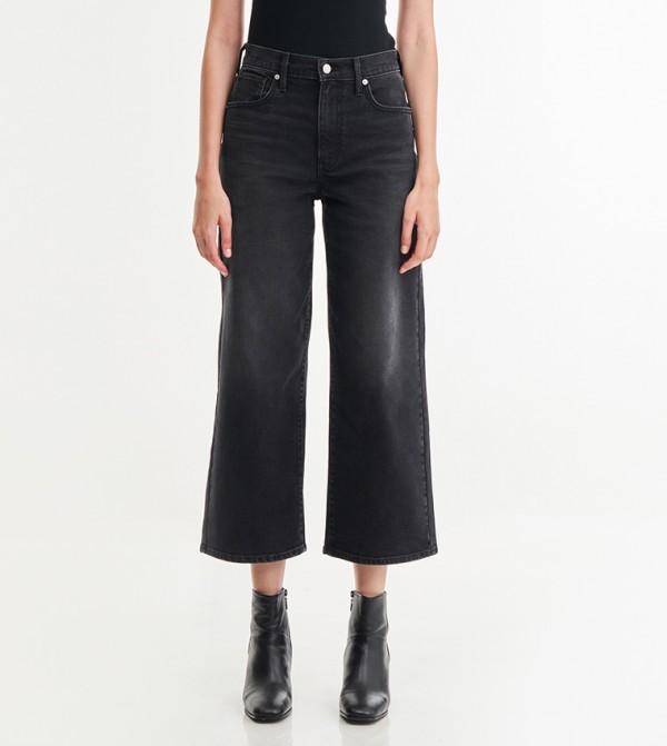 High Rise Wide Leg Jeans