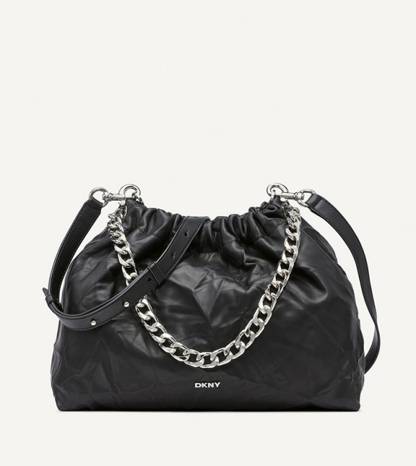 LUMI Textured Shoulder Bag