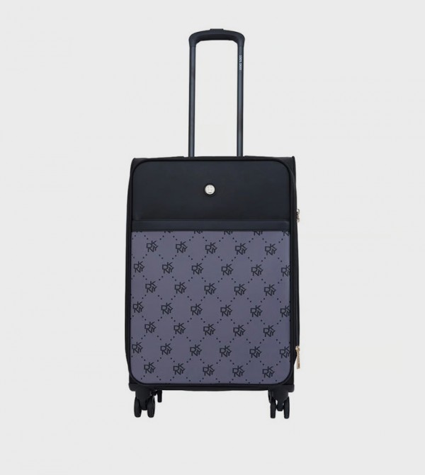 STREET CRED Printed Medium Trolley Bag, 45cm