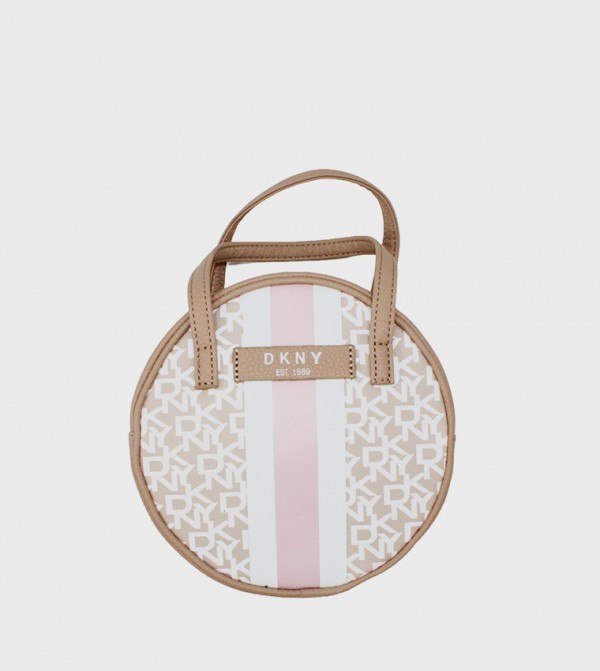 SIGNATURE STRIPE ORIGINAL Monogram Printed Cosmetic Bag
