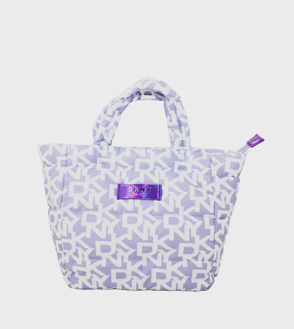 SIGNATURE PUFFER Monogram Printed Cosmetic Bag