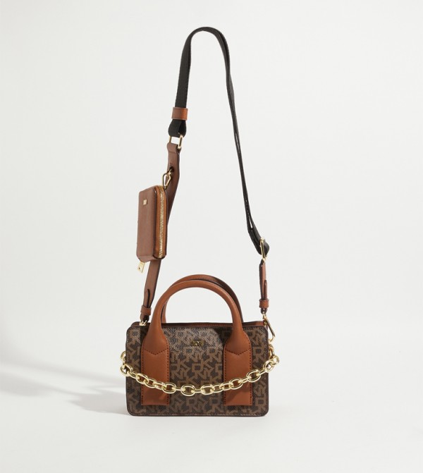 DKNY Brown Designer Purse, NEW with Tags, Satchel/Top Handle Bag / Tote,  Handbag, Adjustable Strap