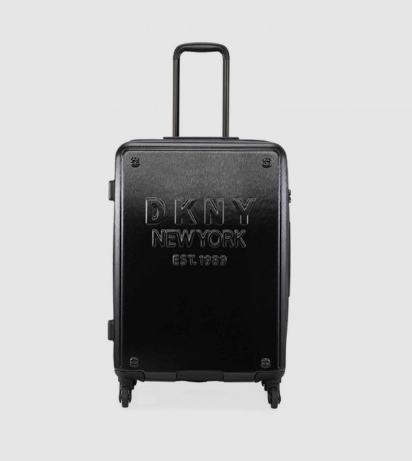 Buy Dkny NEW YORKER Hard Shell Spinner Trolley Bag Medium In Black