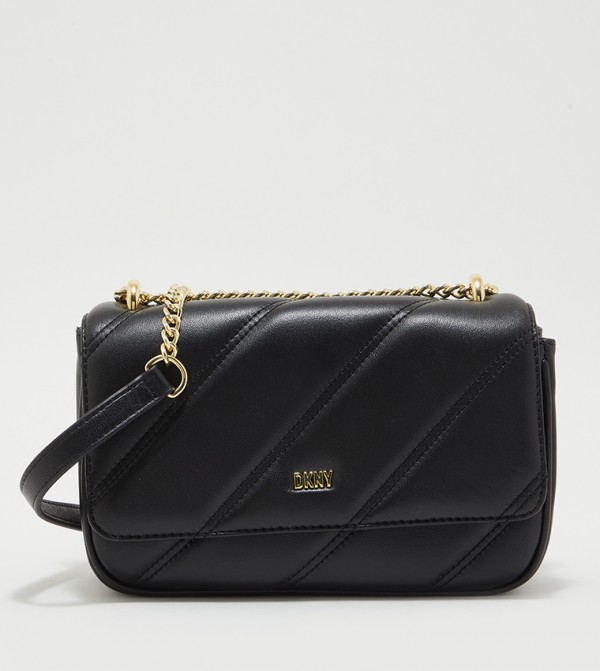 Lara Large Quilted Shoulder Bag - DKNY