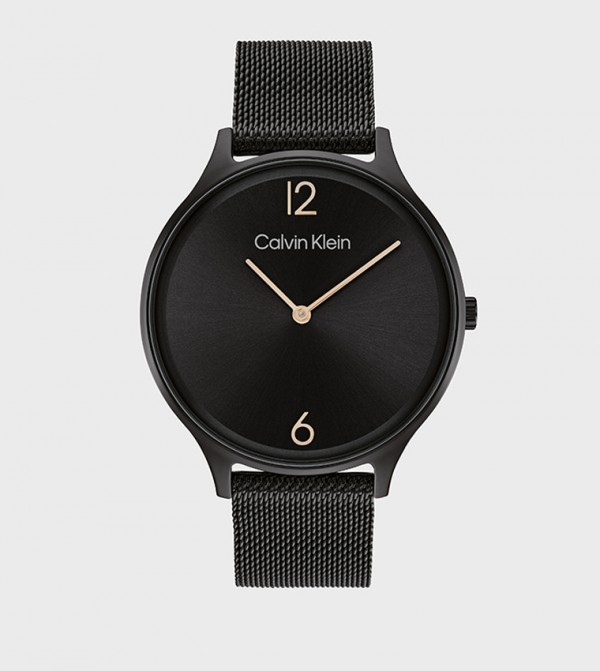 Calvin klein cheap ladies watch black