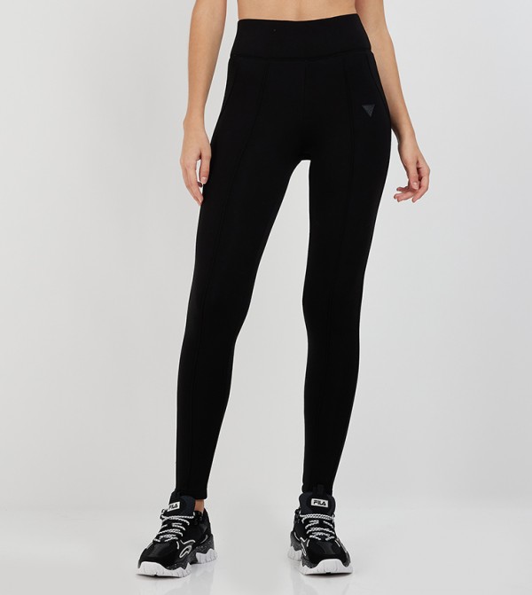 ALLIE SCUBA Logo Detail Leggings