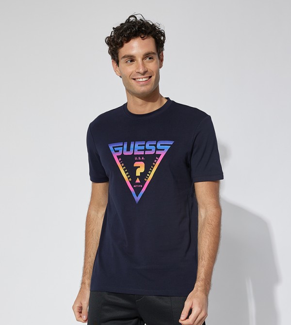 Guess hologram t on sale shirt