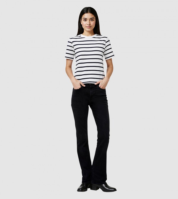 RALLIE Striped Short Sleeves T-Shirt