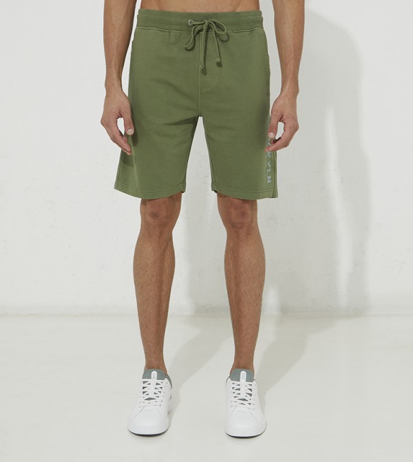 Aero Guy's Vintage Look Solid Terry Shorts