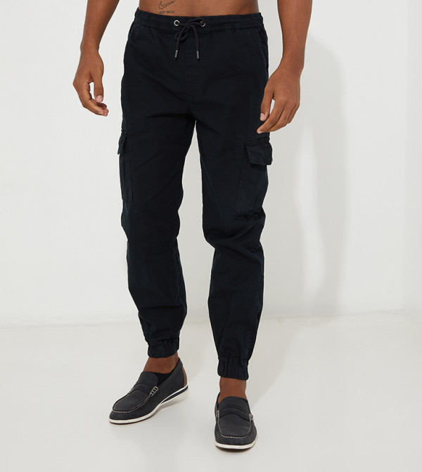 Pantalon De Sport Homme Aeropostale Taille XL Noir - Occasion Très Bon état