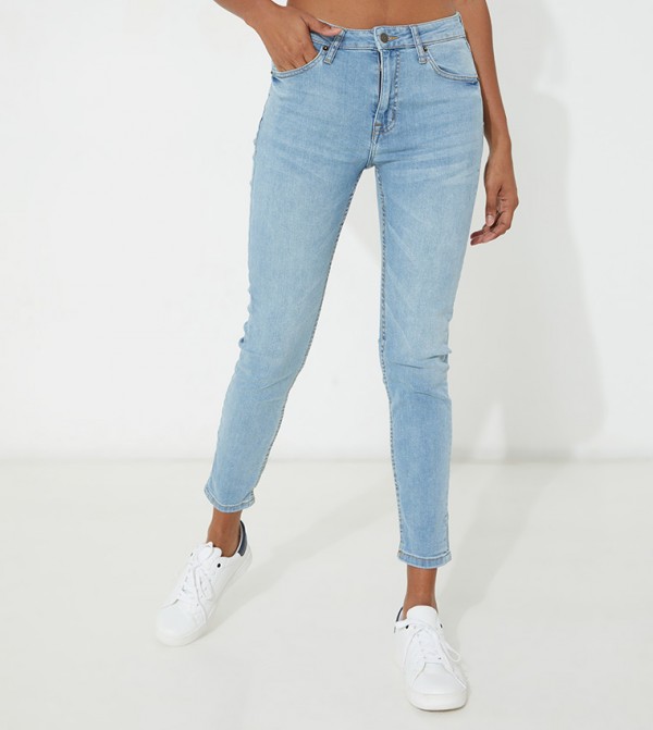 Aero Girl's High Rise Denim Jeans
