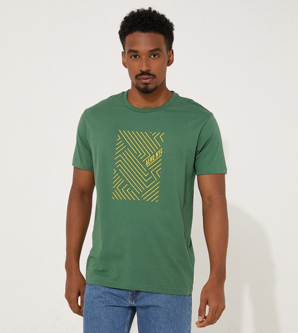 Aero Guys Logo Printed T-Shirt