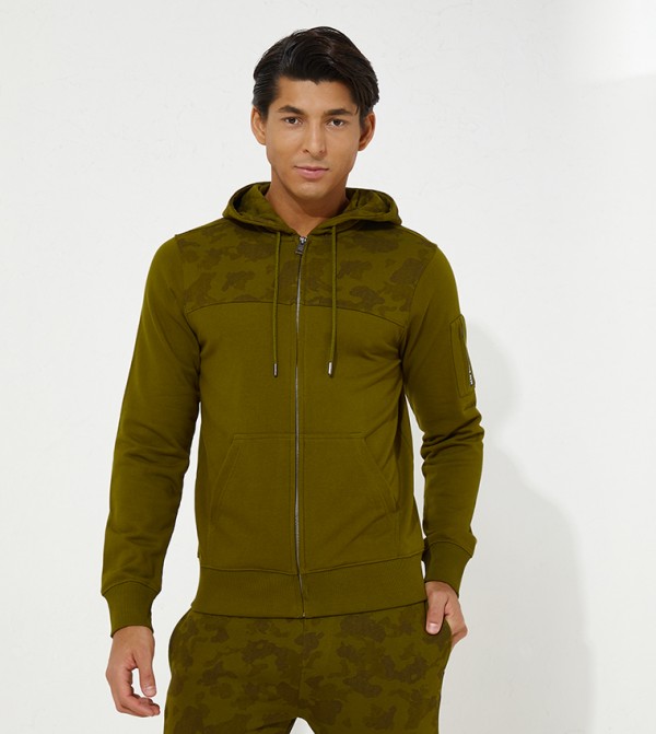 Aero Guys Printed Full Sleeve Hoodie