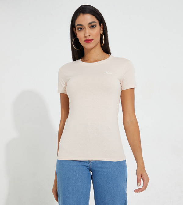 تيشيرت ايرو للبنات بطبعة 