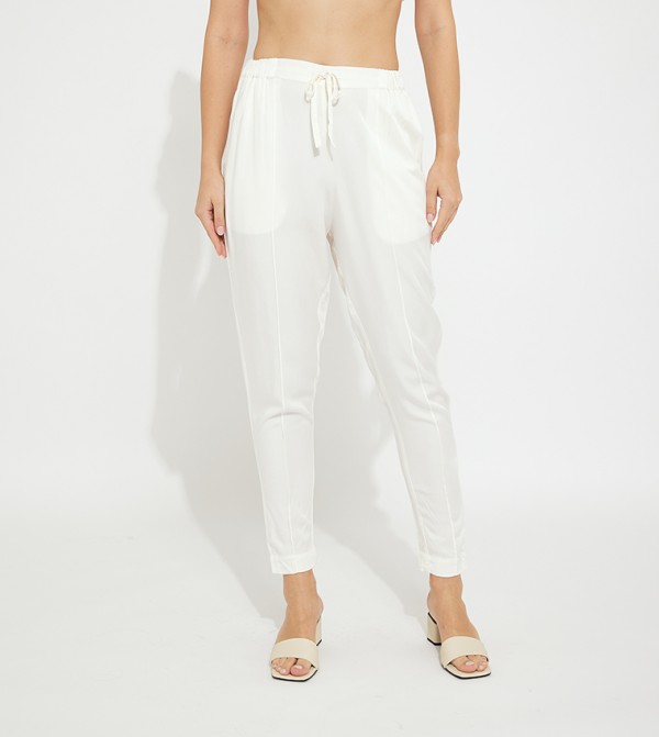Aero Girl's Drawstring Waist Woven Pants