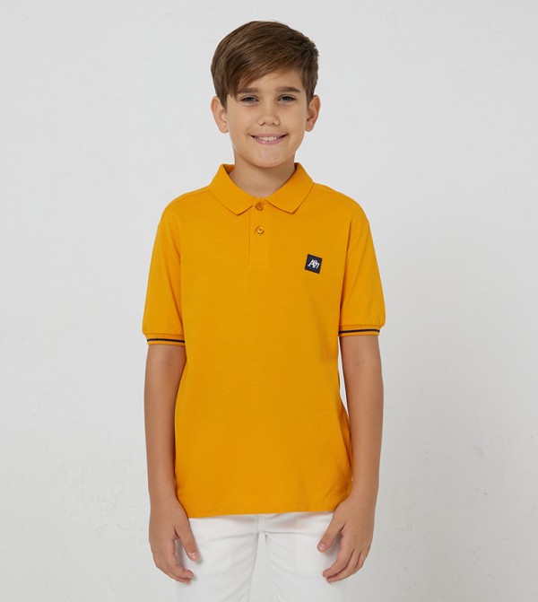 Orange polo shirt for cheap boys