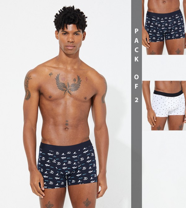 Aero Guys 2-Pack Knit Shorts