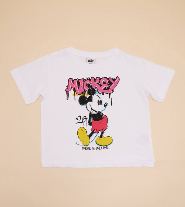 Girls Disney Mickey Mouse X Aero T-Shirt