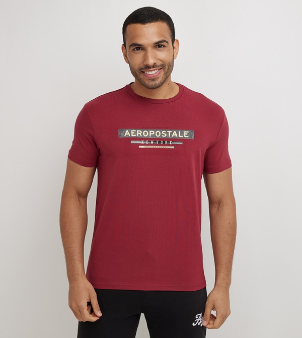 Aero Men's Logo Printed T-Shirt