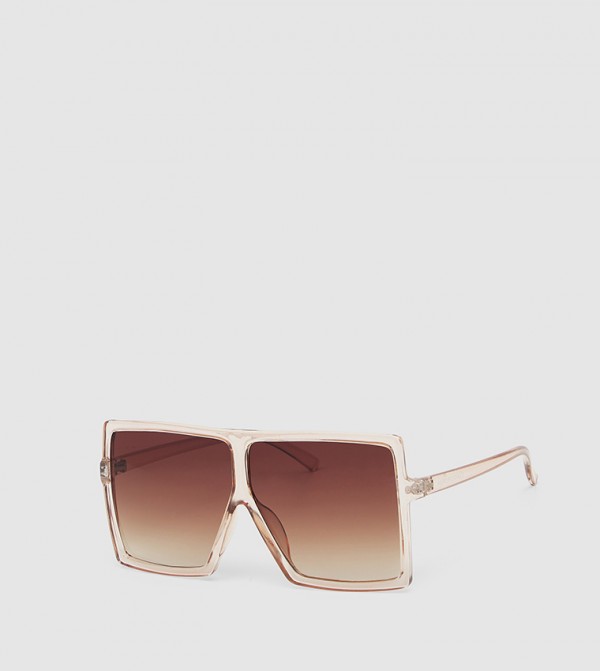 Square 2025 oversized sunglasses