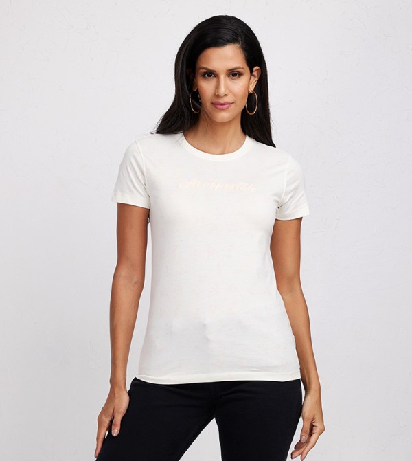Aero Girls All Over Print Regular Fit T-Shirt