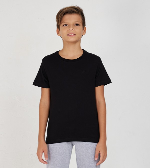 Aero Boys A87 Embroidered Crew Neck T-Shirt