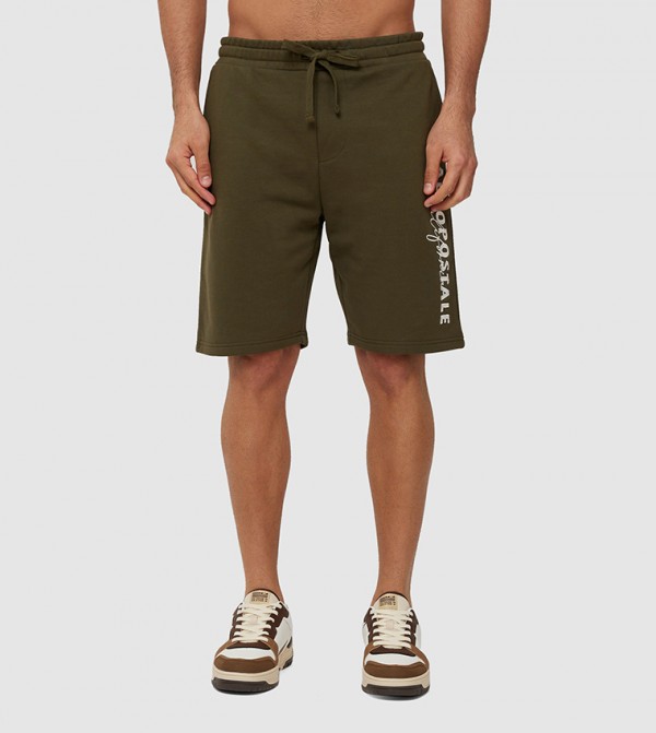 Aero Men's Embroidered Active Shorts