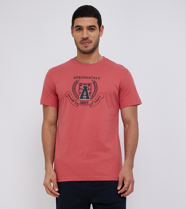 AERO Printed Crew Neck T-Shirt